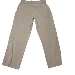 Nike Golf‎ Pants Mens 34 W Khaki FitDry Performance Stretch Chinos